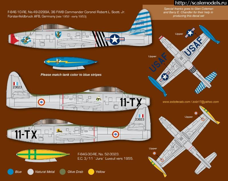 1306413500_reverso044.jpg :  HobbyBoss: 1/32 F-84E Thunderjet  