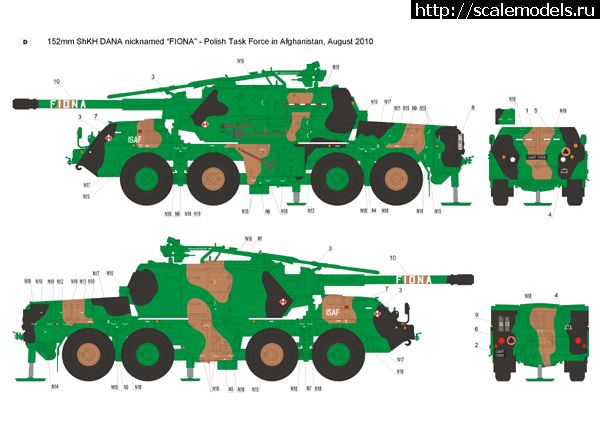 1306567029_35d07inst4m.jpg :  ToRo Model: 1/35 152mm ShKH DANA in Polish service  