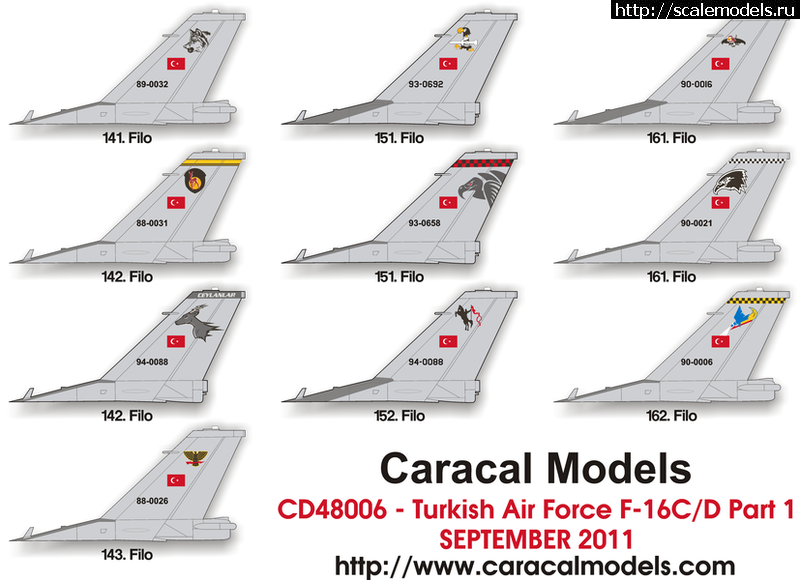 1310982892_cd48006_promo1.png :  Caracal Models:  1/72  1/48 Turkish Air Force F-16C/D Part 1   