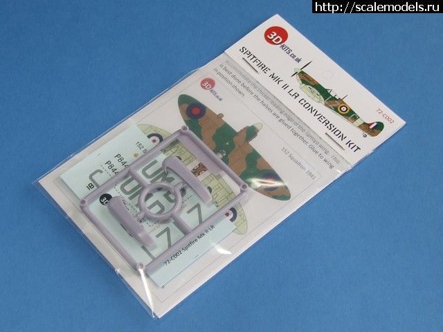 1311249497_72c002640x480.jpg :  3D-Kits: 1/72  Spitfire Mk II  Hurricane IID   