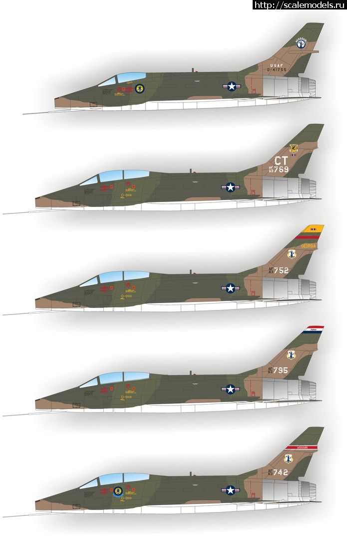 1317035119_cd48003promo2.jpg :  Caracal Models  1/48 Air National Guard F-100C/D/F  