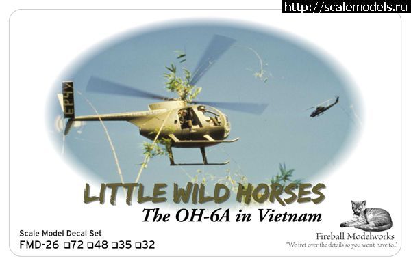1321427914_fmd26_banner.jpg :  Fireball Modelworks:   OH-6A in Vietnam 1/72, 1/48, 1/32, 1/35   