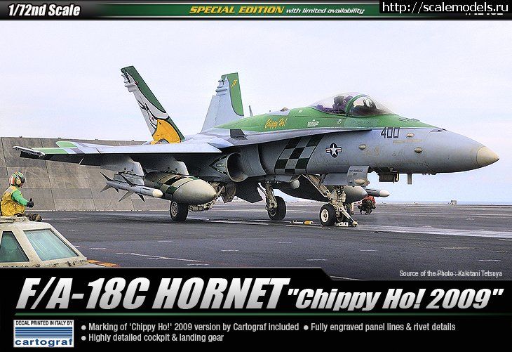1323269400_22.jpg :  Academy: 1/72 F/A-18C HORNET Chippy Ho! 2009   