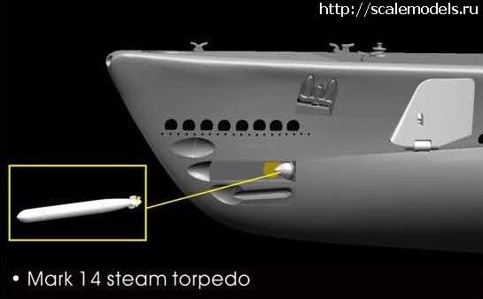 1325071716_l_RCH20001_MFU11.jpg :  Riich.Models: 1/200 USS GATO SS-212 Submarine 1942 with Bonus OS2U Seaplane  