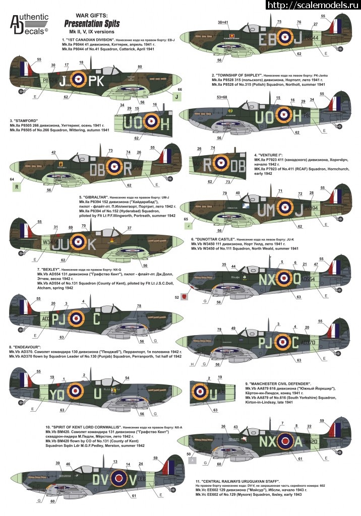 1329384791_Instruction_Spitfire_06a.jpg :  Authentic Decals: 1/72 War Gifts: Presentation Spits  