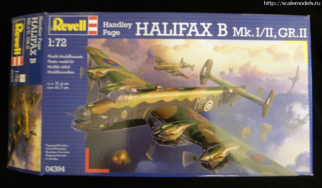 1334403117_SDC12956a.jpg : Revell 1/72 Handley Page Halifax GR.II series 1A  