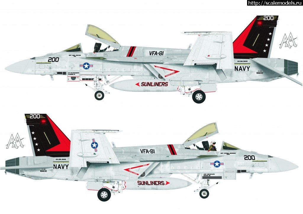 1335900574_VFA-81-200-2009.jpg : #681719/ F/A-18E Super Hornet Italeri 1/72. !  