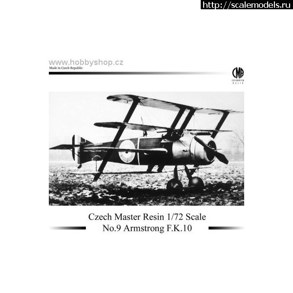 1339793076_841-1311-thickbox.jpg : Armstrong F.K.10 Czech Master Resin No.9 (1:72)  