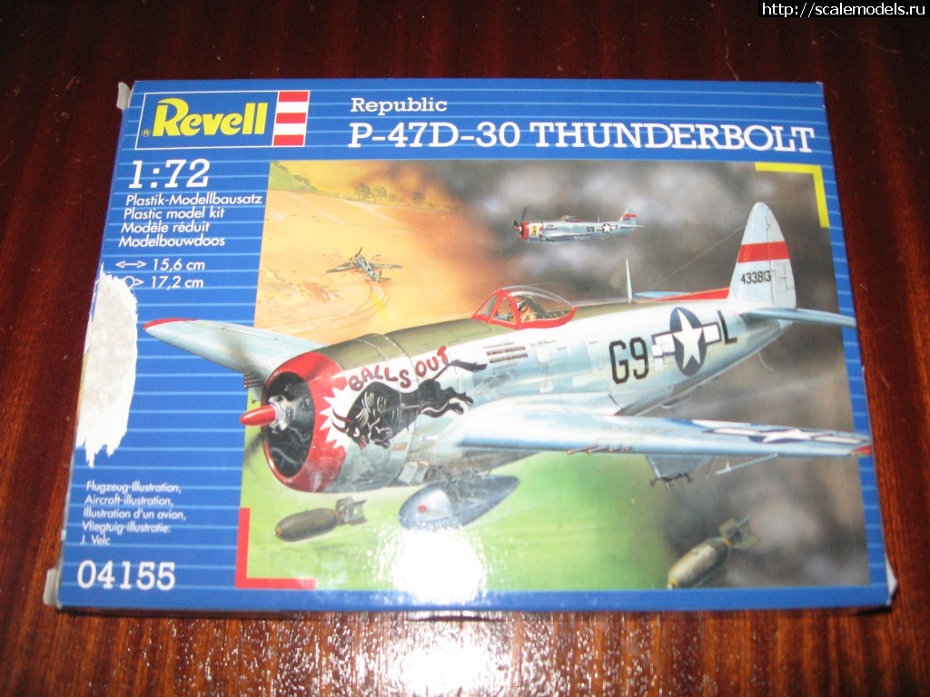 P-47D-30 Thunderbolt Revell (1980/_Phantome  