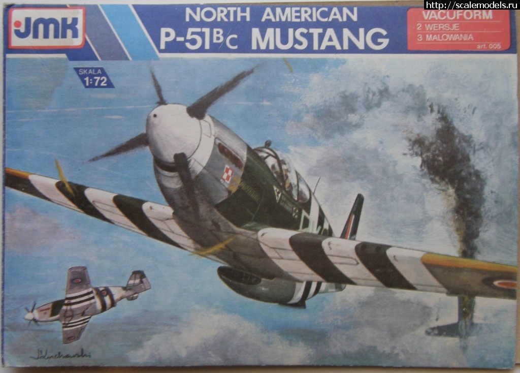 JMK P-51 Mustang 1/72  