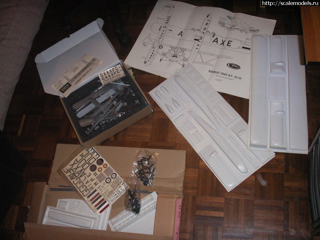 1348252542_Contrail.jpg : Re: Airfix 1/144 Handley Page 42/45 -  / Handley Page 42 Airfix 1:144 - , !   