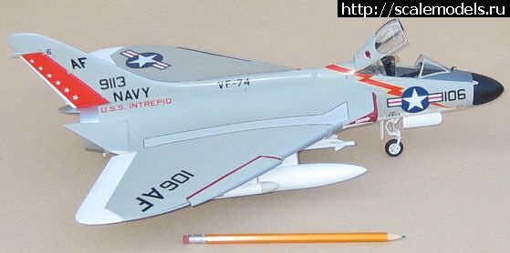 1348832427_7.jpg :  Fisher Model: 1/32 Douglas F4D-1 Skyray  