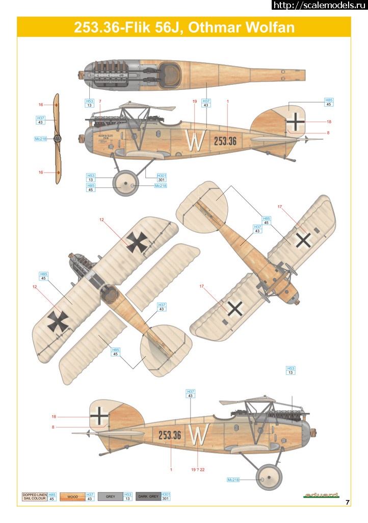 Eduard 1:48 Albatros D.III Oeffag - !  