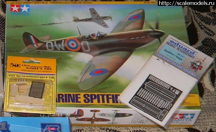 1351356332_w_b23407d3.jpg : Spitfire Mk.1 1/48 Tamiya ГОТОВО Закрыть окно