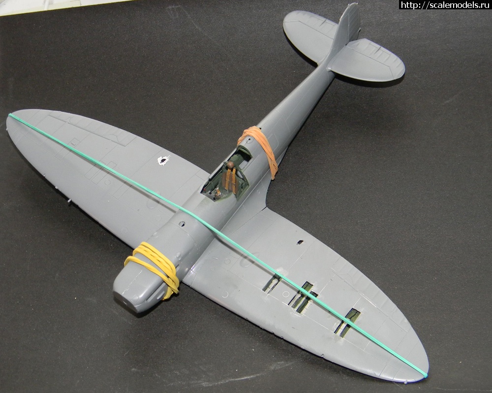Spitfire Mk.1 1/48 Tamiya ГОТОВО Закрыть окно