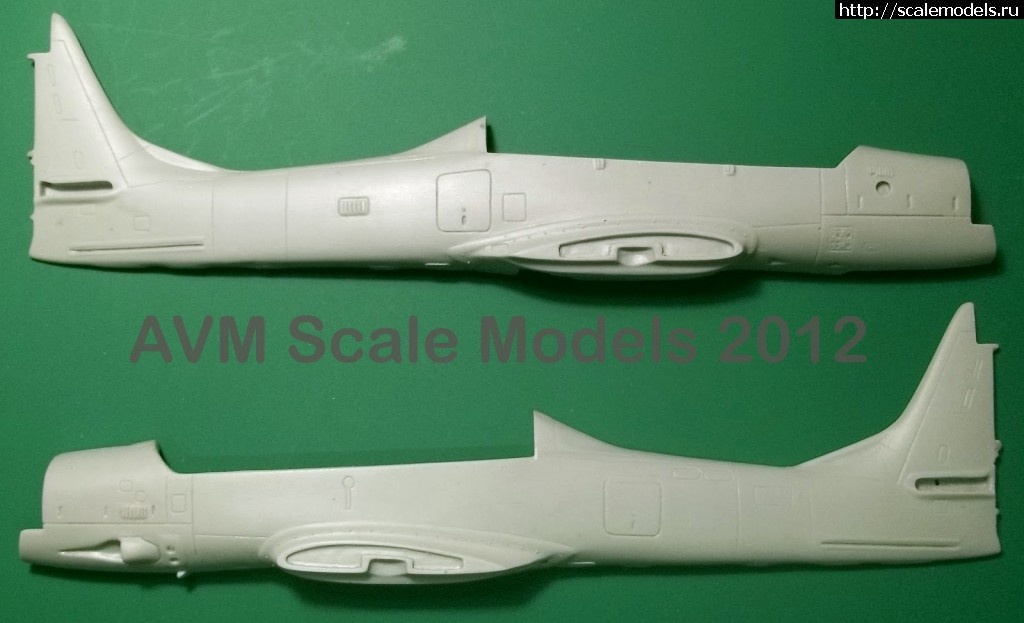 1351495674_fuselage-1.jpg :  AVM Scale Models: 1/48 Embraer EMB 314/A-29 Super Tucano  