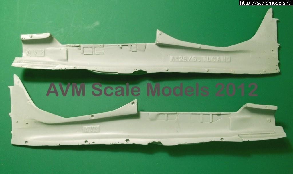 1351495678_fuselage-2.jpg :  AVM Scale Models: 1/48 Embraer EMB 314/A-29 Super Tucano  