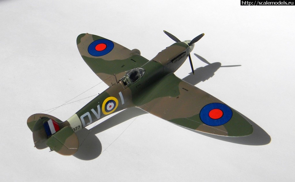 1351602260_6.jpg : #765343/ Spitfire Mk.1 1/48 Tamiya   