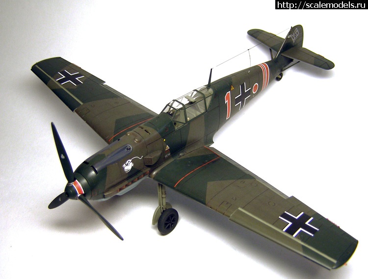 Eduard 1/48 Bf-109E - Очередной Эмиль Закрыть окно