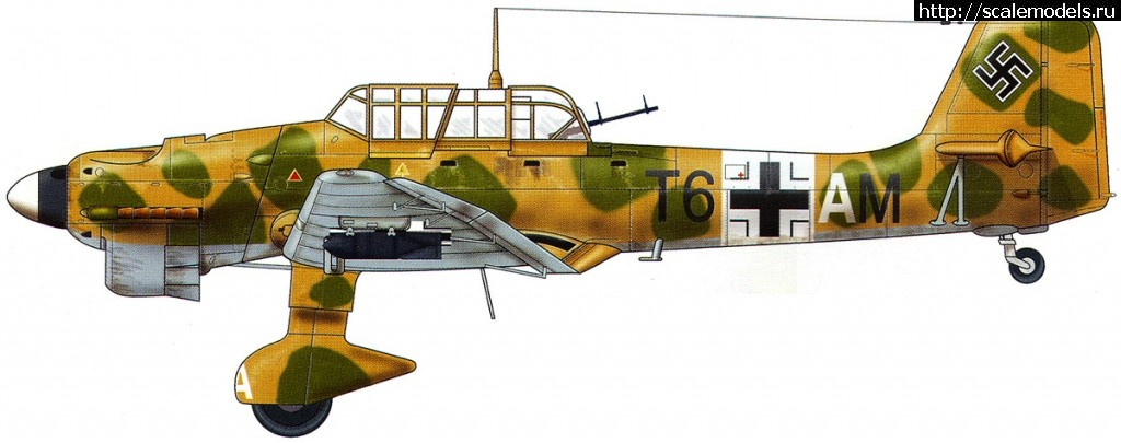 1351626943_0-Ju-87BTrop-4.jpg : #765322/ 1/48 Ju-87 B2 Stuka Italeri 2690 - !  