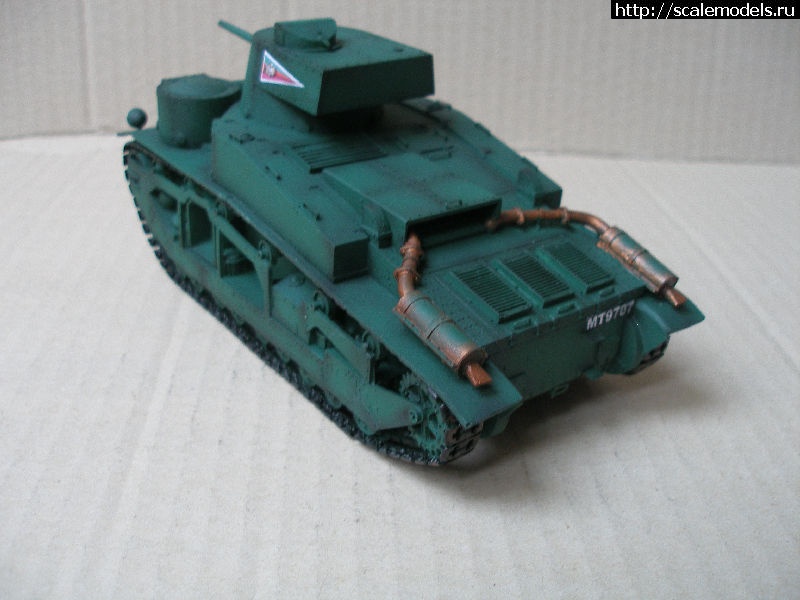 1351834942_101.jpg :  CZ Kolinec: 1/35 Vickers Medium Mk.III E1 (British pre-war 16tons tank)  