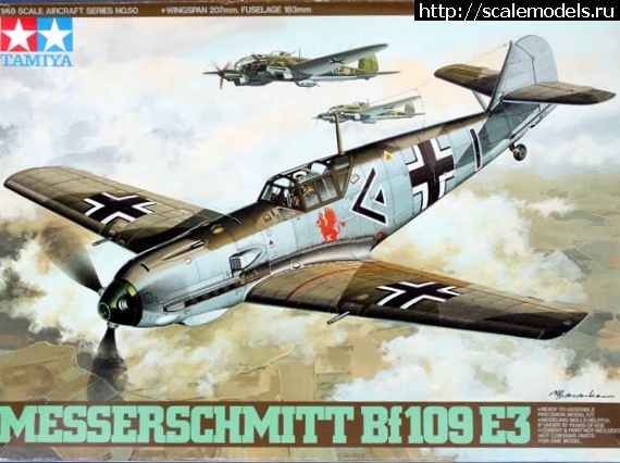 1352138834_Bf_109E3.jpg :   "" - Tamiya 1:48 Bf-109 E-3  