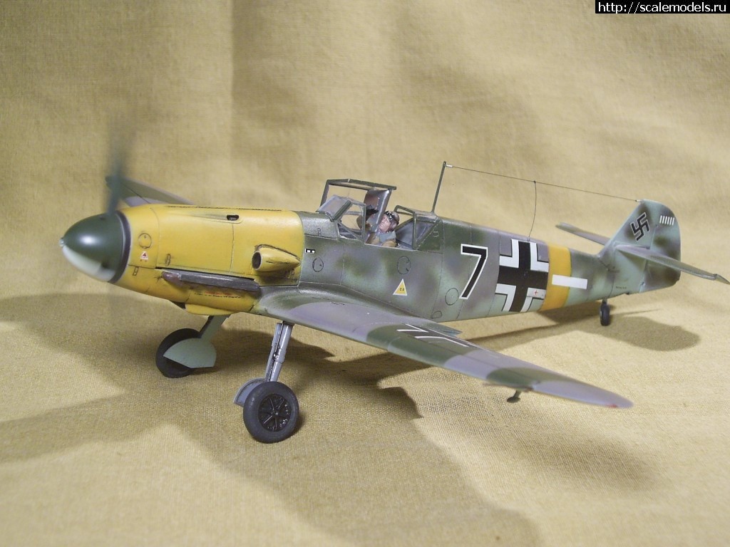 #769319/ 1/48 Bf-109F-2 () Hans Philipp - !  