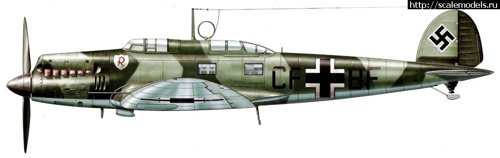 1355754648_2_5.jpg : Heinkel He-70E/F "Blitz" 1:48 AZmodel (AZ4850)  