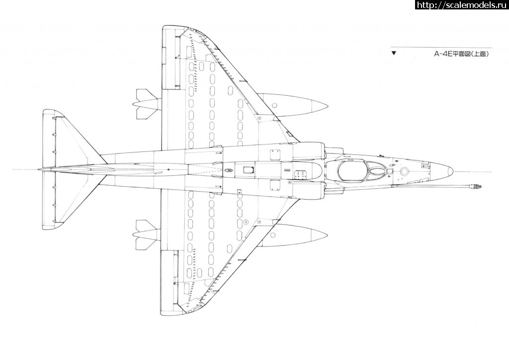 #801962/  Fujimi 1/72 A-4E/B/C Skyhawk - ...(#784) -   