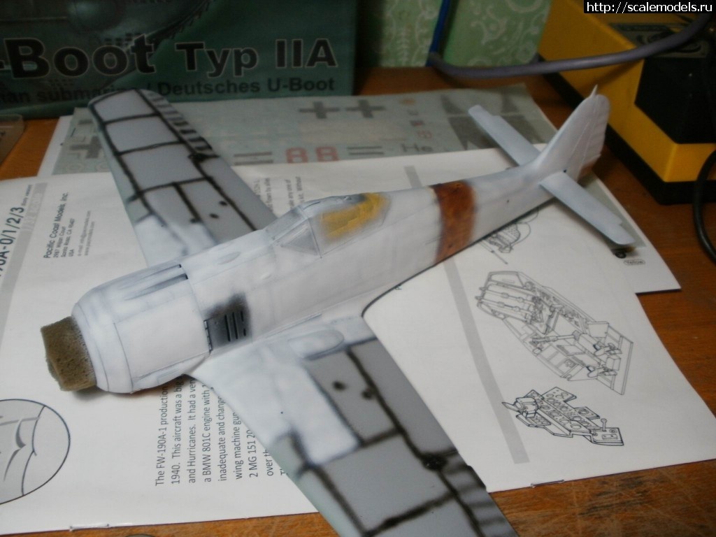 #821635/ Focke-Wulf FW-190-4, 1:32, Pacific Coast Models -   