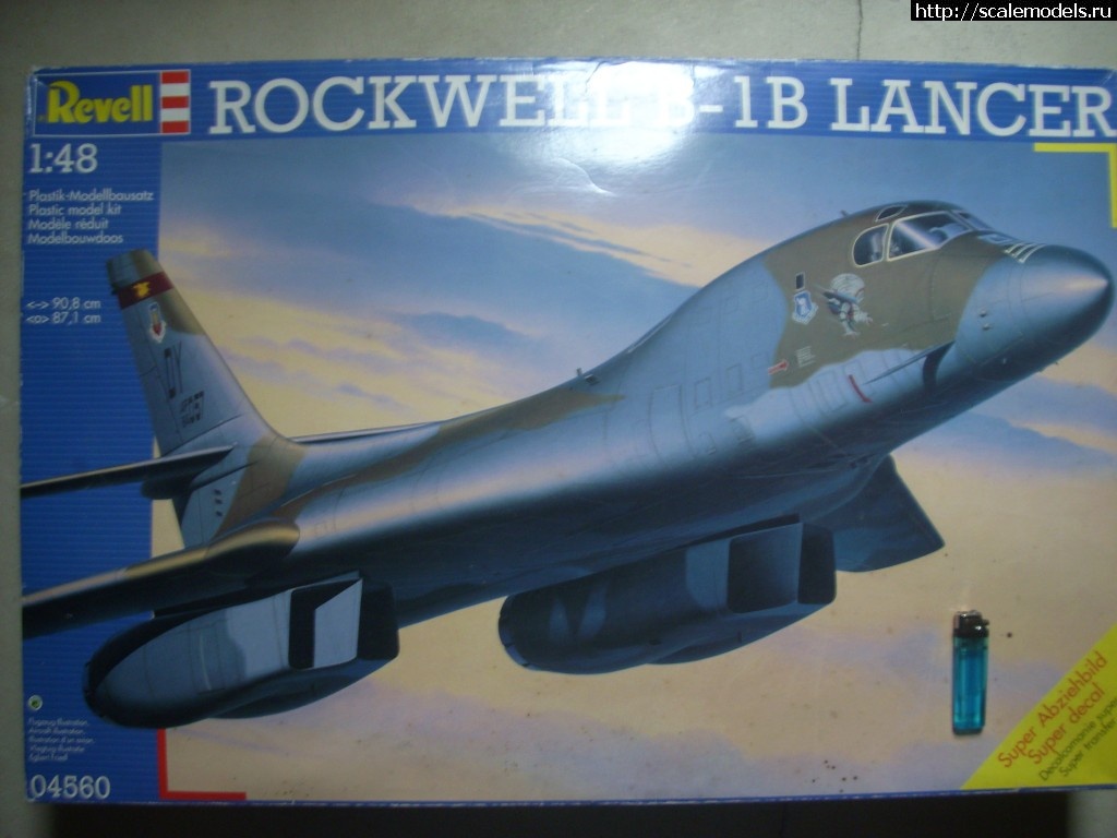 1361440087_DSCI1357.jpg : Revell 1/48 Rockwell B-1B Lancer:   