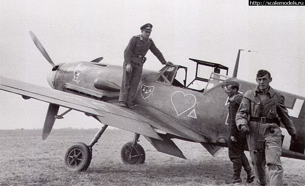 1368460552_1-1360261824_o1.jpg : #863106/ Messerschmitt Bf-109 F-4 Ostermann 8./JG54 ( 1/48)  