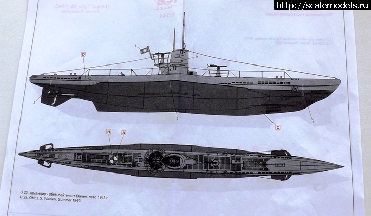 Re:  ICM 1/144 U-boat IIB (1943)(#6338) - /  ICM 1/144 U-boat IIB (1943)(#6338) -   