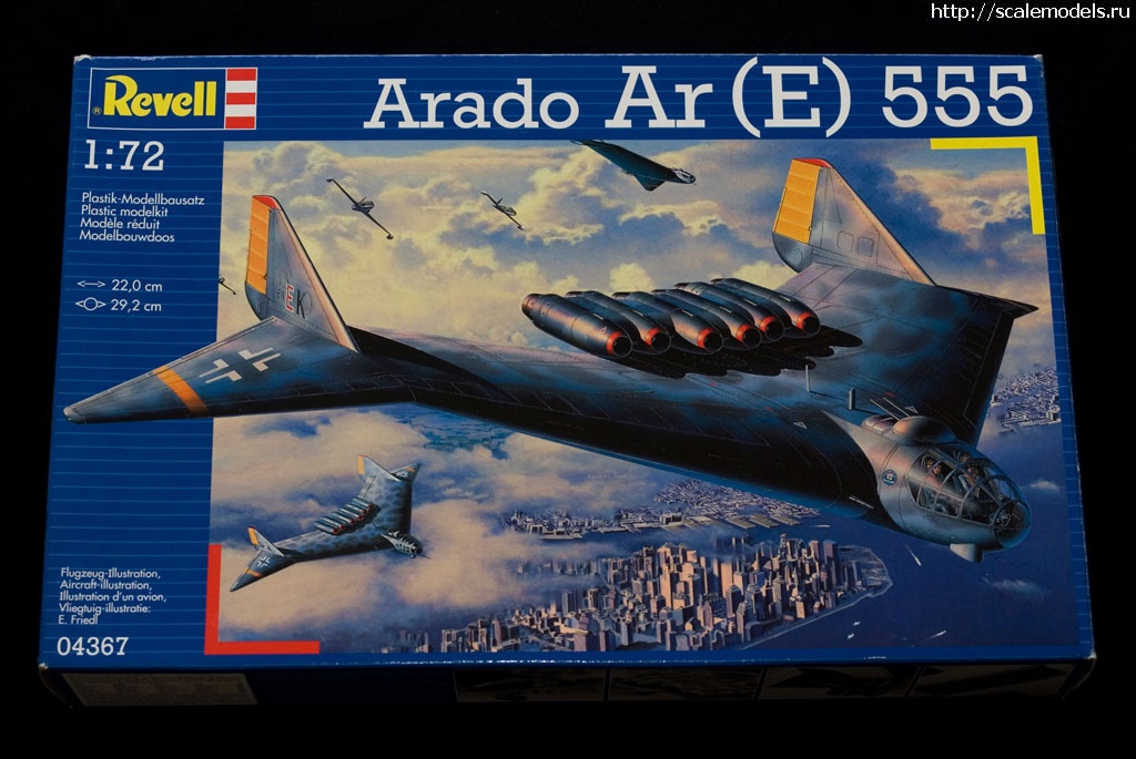 Revell 1/72 Arado Ar(E) 555 .  -   