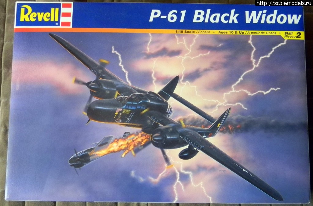 1370697851_1.jpg : P-61B "Black Widow" Revell/Monogram 1/48 !  