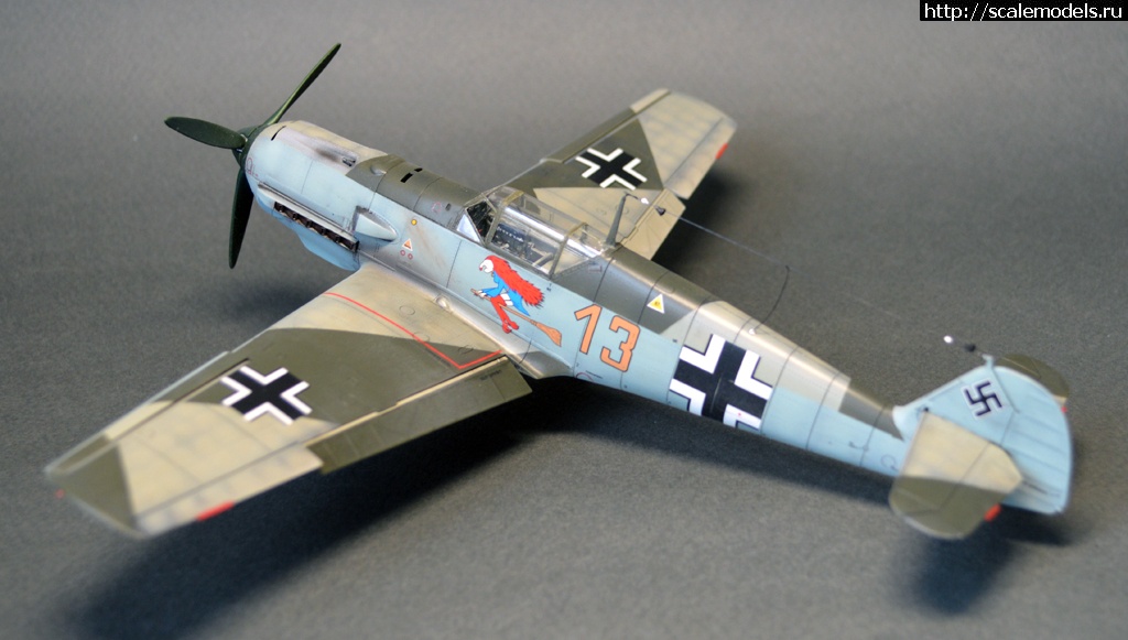 #875709/ Eduard 1/48 Bf-109E-1     