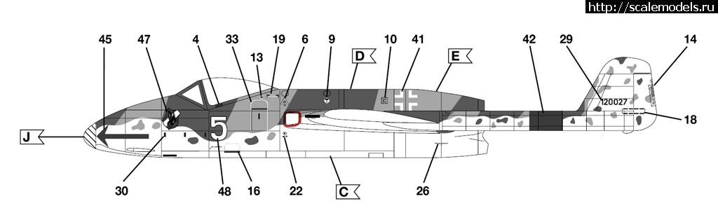 #879495/ Revell 1/72 Focke Wulf TL-Jager Flitzer -   