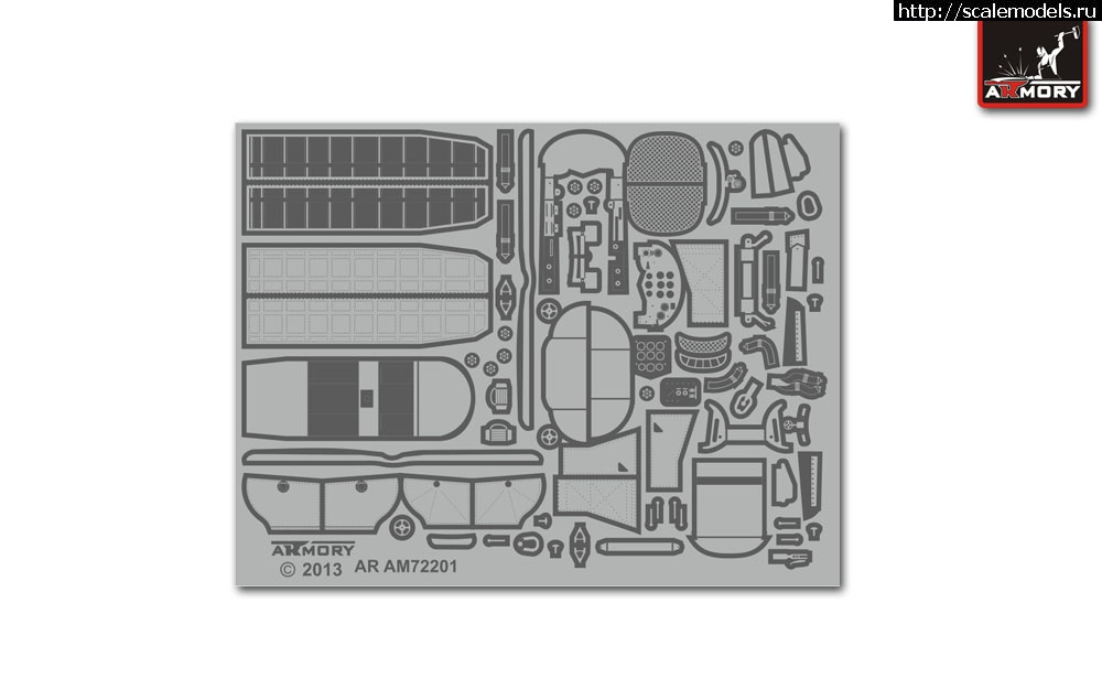 1375882387_AR-M72201---Yak-1b-PE-parts.jpg :  Armory  - 2013.  1  