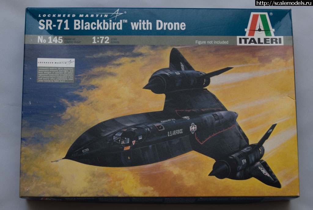 Italeri 1/72 SR-71 Blackbird  
