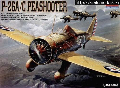 P-26A Peashooter 1:48 Academy - !  