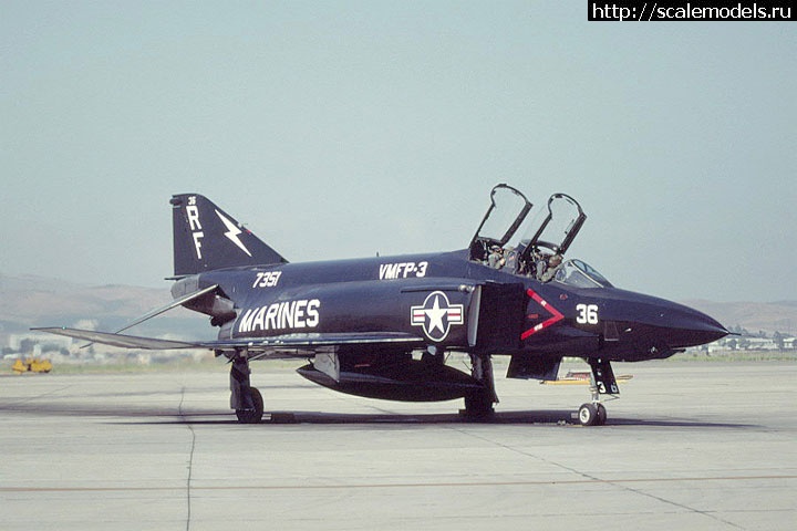 1/48 Hasegawa RF-4B Phantom II VMFP-3 Black Special  