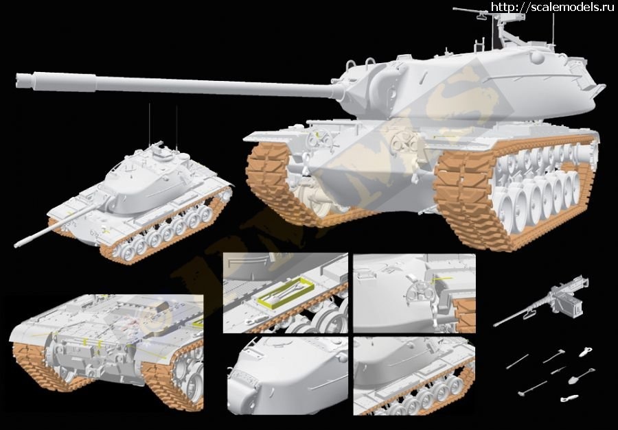 1381477474_3548_01.jpg :  Dragon Models 1/35 M103A1 Heavy Tank  