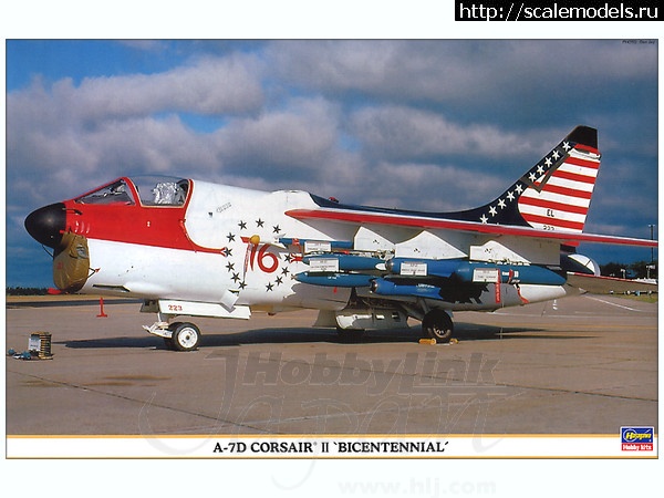 Hasegawa A-7D Corsair II "BICENTENNIAL"  1/48  