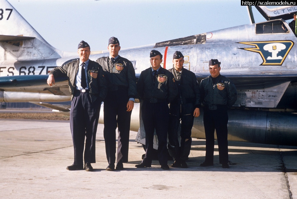 #931192/ 1/48 Kinetic F-84F Thunderstreak 52-6834, 91st FBS, 81st FBW  