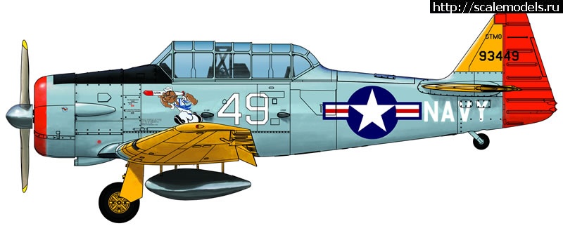 1385807275_94-22.jpg :  Kittyhawk: 1/32 T-6G Texan   