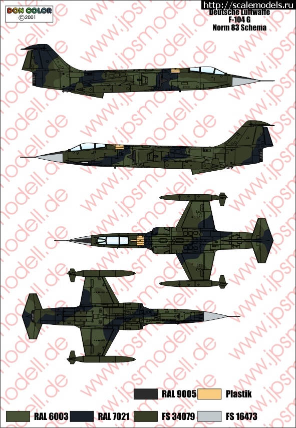 F-104G, 1/48 Revell -   