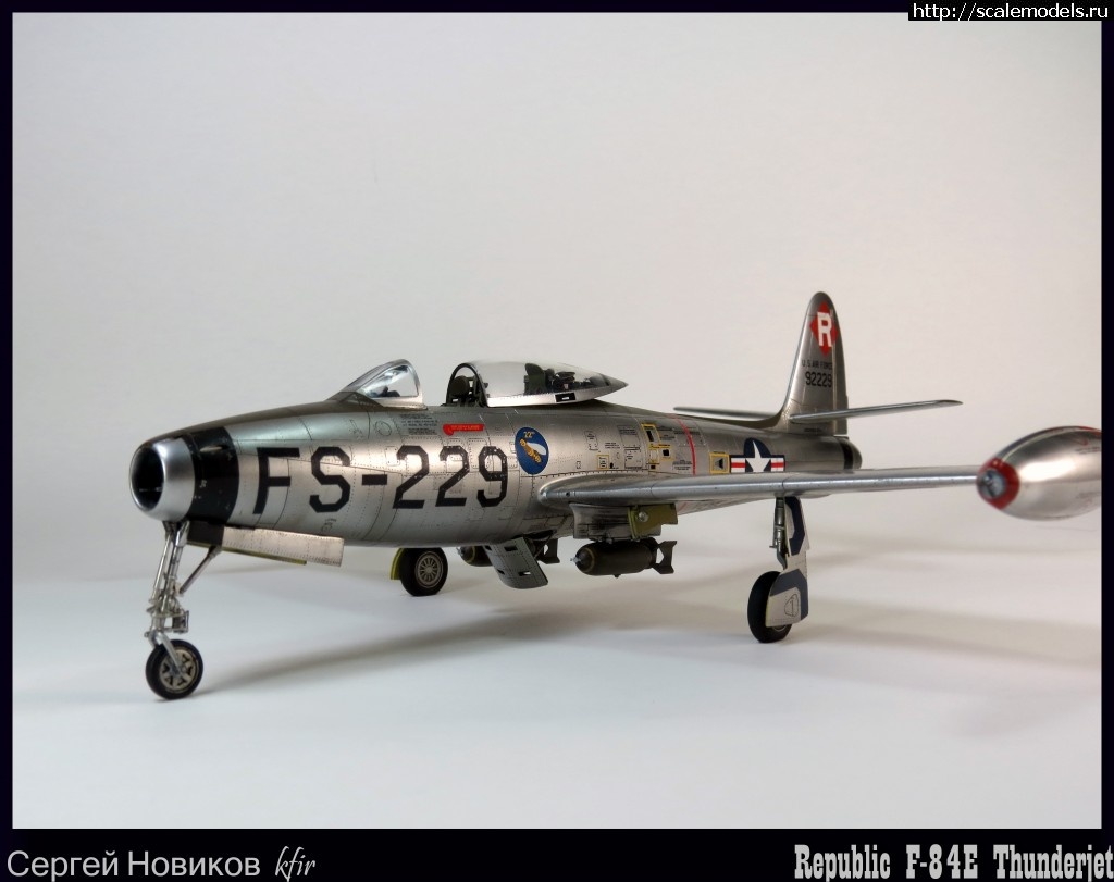 #955497/ Revell 1/48 Republic F-84 Thunderjet(#6908) -   