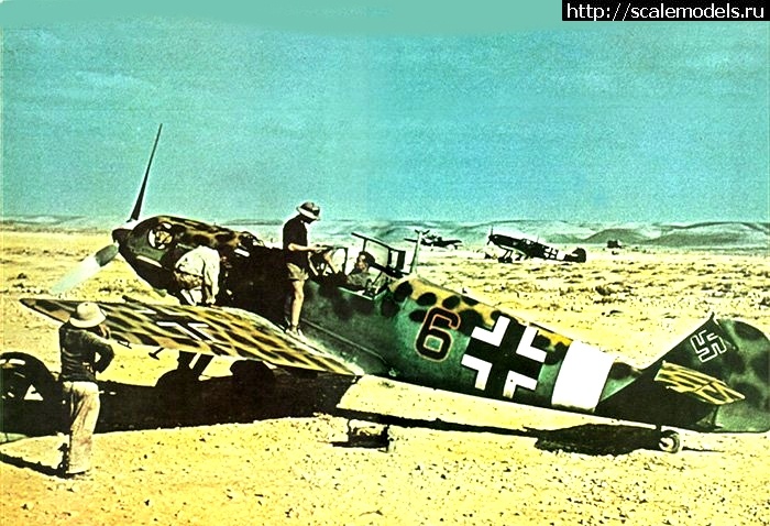 #959159/ Messerschmitt Bf 109E-4/Trop (1/32, Trumpeter) -   