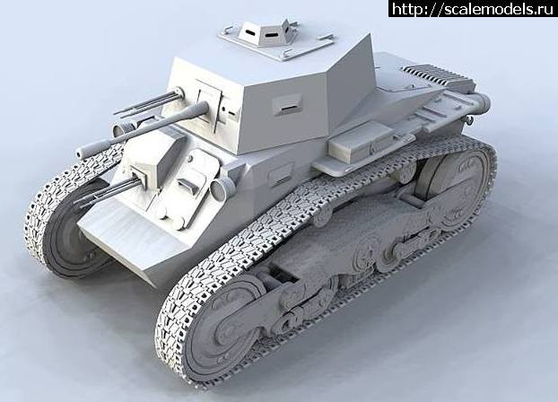 1388660190_v4.jpg :  DneproModel 1/35 Straussler V-4 Hungarian light tank   