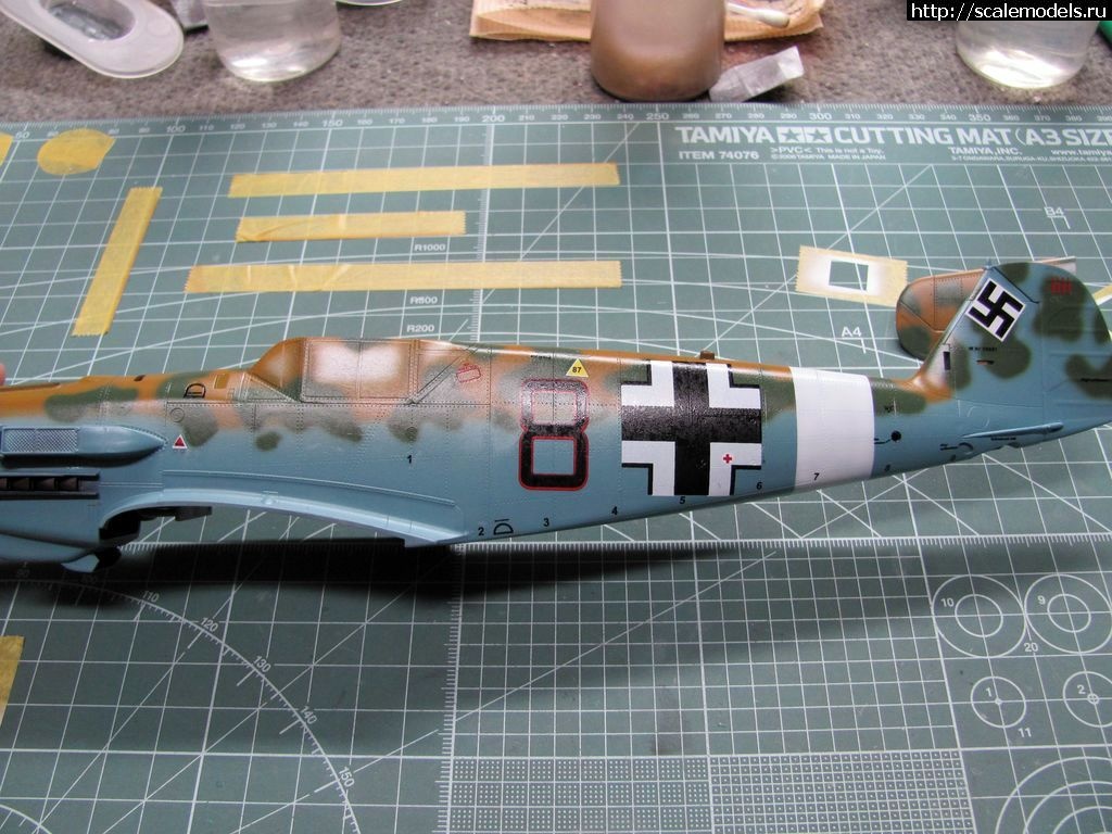 1389008087_IMG_4215.jpg : #961467/ Messerschmitt Bf 109E-4/Trop (1/32, Trumpeter) -   